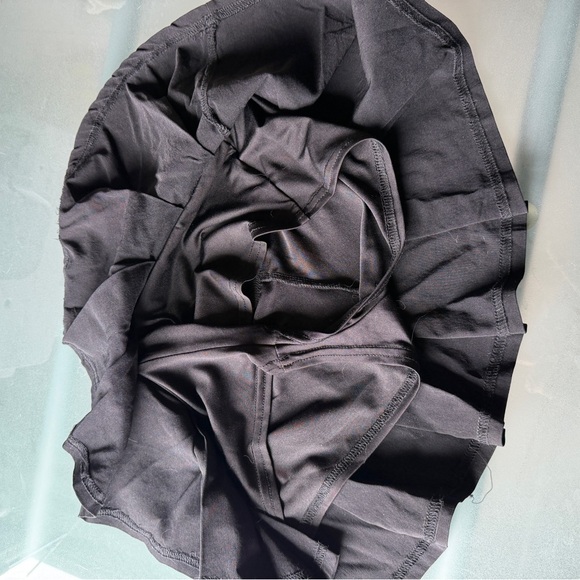 Black Pleated Mini Skirt - Picture 2 of 4